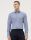 Camicia olymp a quadretti blu super slim fit cotone stretch