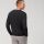 Anthracite grey v-neck pullover olymp regular fit