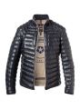 Milestone leather jacket with innovative padding