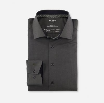 Olive green olymp shirt dynamic flex modern fit 