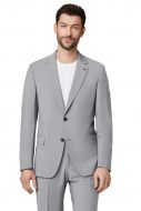 Abito grigio chiaro digel in lana stretch easywool modern fit