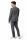 Medium grey digel dress in stretch wool easywool modern fit