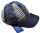 Cappello baseball panizza patchwork multicolor con paraorecchie