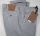 Light grey trousers in slim-fit textured stretch velvet