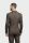 Abito cavani marrone a quadri in tweed con panciotto