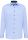 Light blue eterna modern fit shirt in non-iron cotton 