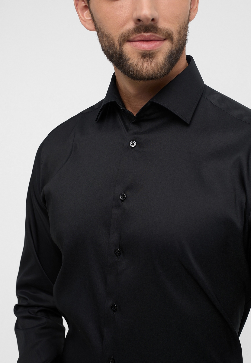 Eterna PERFORMANCE SHIRT - SLIM FIT - Camicia elegante - schwarz/nero