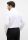 White eterna modern fit no-iron poplin shirt