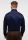 Dark blue eterna modern fit shirt in non-iron cotton twill