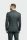 Green double-breasted cavani suit with slim fit checks