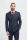 Abito cavani doppiopetto blu a quadri slim fit