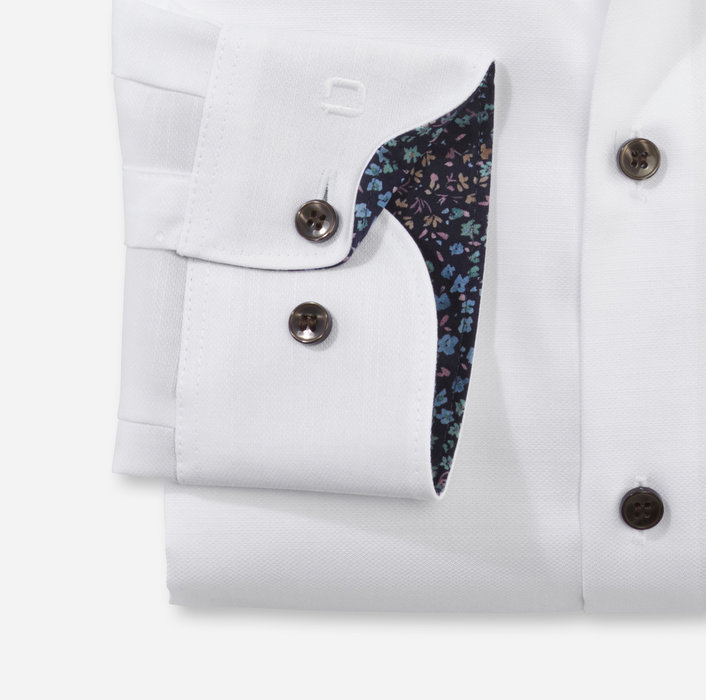 Olymp white slim fit shirt - Stretch Cotton Sale -10