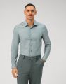 Camicia olymp verde level five slim fit cotone stretch