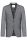 Dark grey slim fit hyperstretch digel dress 