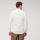 Slim-fit white olymp shirt with mauve buttons