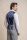 Cavani Prince of Wales patterned dress cotton and linen