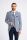 Cavani blue stretch checkered blazer jacket 