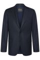 Blue digel drop four short dress in wool vitale barberis canonico