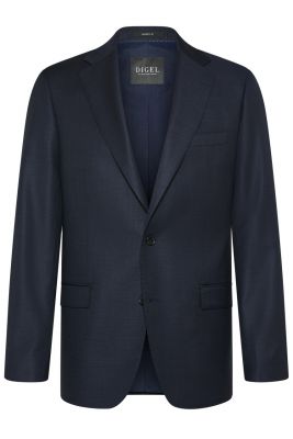 Abito blu digel drop quattro corto in lana vitale barberis canonico 