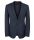 Blue slim fit roy robson stretch wool dress