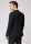 Black slim fit roy robson stretch wool dress