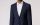 Blue check roy robson extra slim fit bi-stretch wool dress