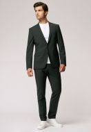 Dark green roy robson extra slim fit stretch wool suit