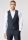 Dark blue bi-stretch wool roy robson dress with vest