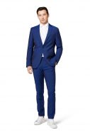 Abito digel slim fit blu marine lana marzotto super 100's