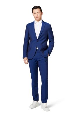 Digel slim fit dress marine blue super marzotto wool super 100's