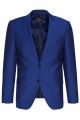 Digel drop four short slim fit blue marine marzotto super 100's wool dress