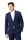 Digel drop four short slim fit blue napoli marzotto super 100's wool dress