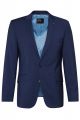 Digel drop four short slim fit blue napoli marzotto super 100's wool dress