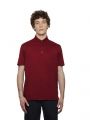 Montechiaro short-sleeved polo shirt in lisle jersey with breast pocket