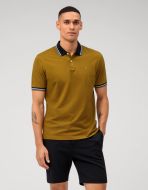 Khaki polo shirt olymp regular fit cotton piqué