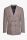 Beige checked jacket with slim fit double-breasted cavani