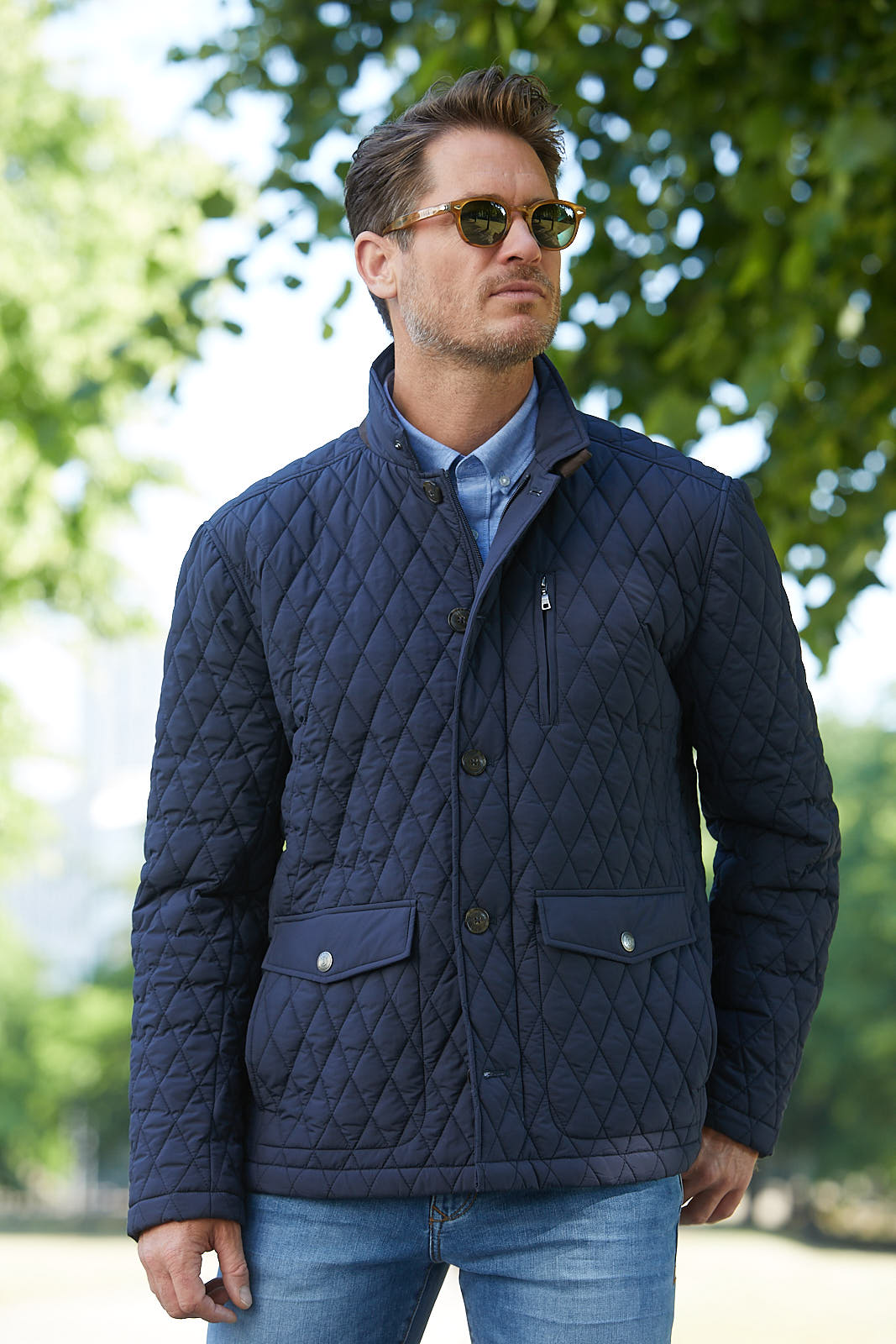 Falkenstejn Giacca Trapuntata Ilian – Elegante E Leggera Per Primavera/Autunno – Con Tasche