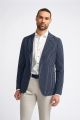 Giacca blazer blu gessata cavani slim fit