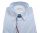 Camicia pancaldi a righe azzurro regular fit cotone stretch 