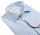 Pancaldi slim-fit shirt with light blue striped stretch cotton