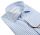 Camicia pancaldi slim fit a righe azzurro cotone stretch