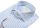 Pancaldi slim-fit shirt with light blue striped stretch cotton
