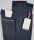 Pantalone blu scuro b700 in cotone raso stretch slim fit