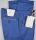 Navy blue trousers b700 in slim-fit stretch satin cotton