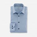 Camicia olymp celeste in jersey super slim fit