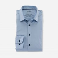 Light blue olymp shirt in super slim fit jersey