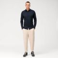 Dark blue olymp shirt in extra slim fit jersey