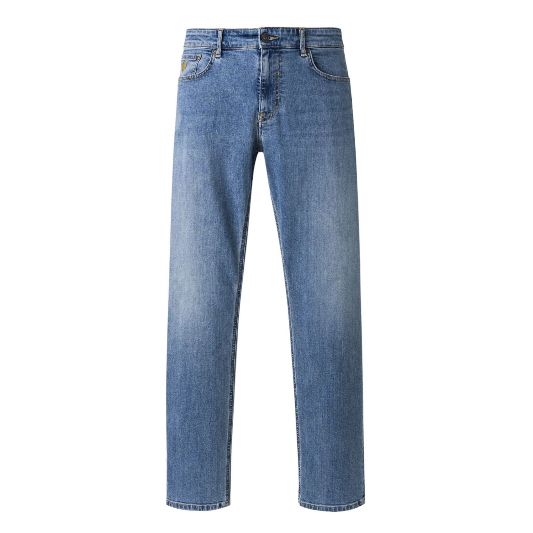 Jeans Urban Star Uomo – Elasticizzato, Relaxed Fit, Vita 38X34 – Colore Azzurro (Nuovo Con Etichette)