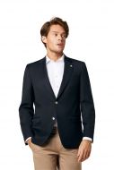 Dark blue digel drop six modern fit wool reda super 110's jacket