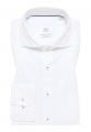 Camicia eterna slim fit bianca in cotone twill ritorto